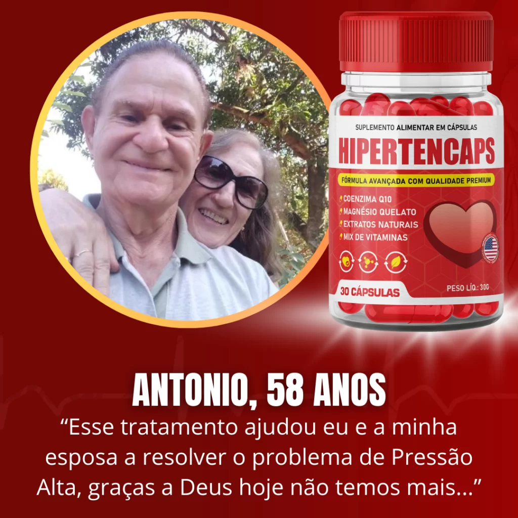 Prova Social - HipertenCaps - Antonio, 58 anos